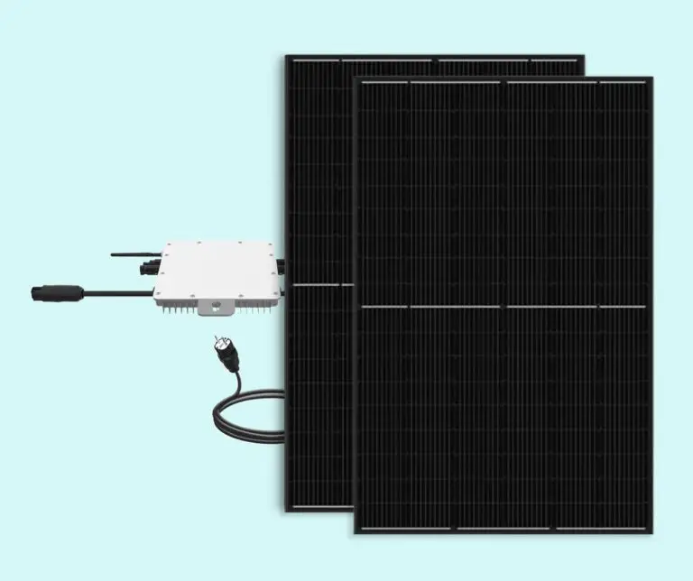 Balkonkraftwerk Basis 800W mit Kabel für Anschluss