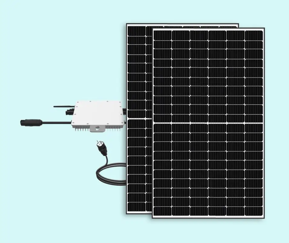 Balkonkraftwerk Basis 820W mit Kabel für Anschluss